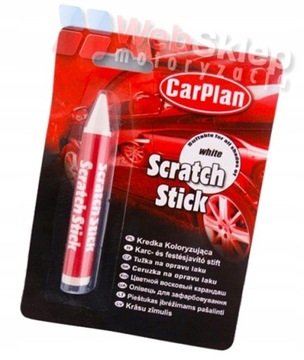 CARPLAN KREDKA KOLORYZUJĄCA NA RYSY BIAŁA