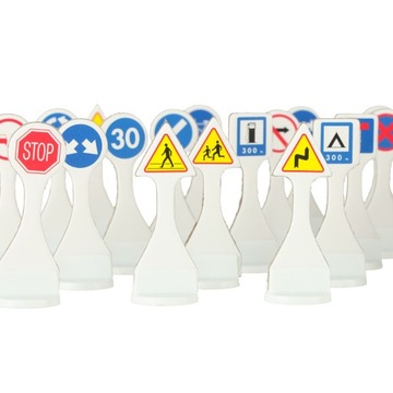 Развивающая игрушка ALEXANDER Road Signs 50 знаков 4+
