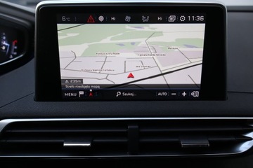 Peugeot 3008 II Crossover 1.2 PureTech 130KM 2018 Peugeot 3008 1.2 PureTech, Salon Polska, Skóra, zdjęcie 17