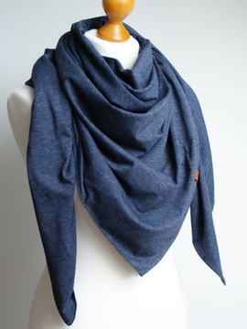 Большой хлопковый шарф