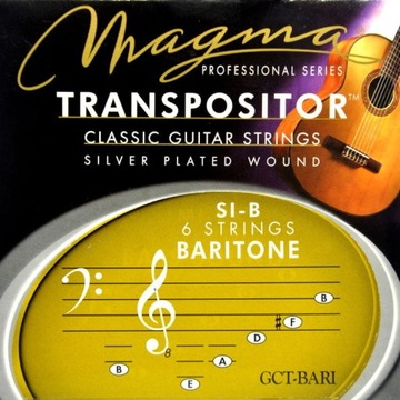 Struny do Gitary Klasycznej - Magma GCT-Bari Trans