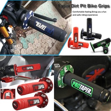 6 шт. креплений на руль, мотоциклетные, резиновые, 22 мм,