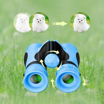 БИНОКЛЬ ОПТИЧЕСКИЙ ДЕТСКИЙ 8X21, ВОДОНЕПРОНИЦАЕМЫЙ, ДЛЯ ПЛЯЖНОГО ОТДЫХА, СИНИЙ