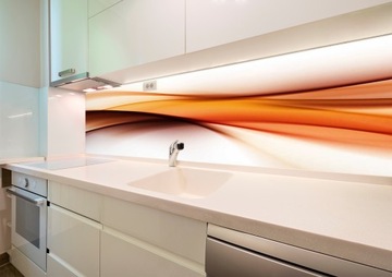 САМОКЛЕЯЩИЕСЯ КУХОННЫЕ ФОТОБОИ АБСТРАКТНАЯ ВОЛНА