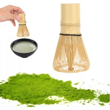 CHASEN BAMBUSOWA MIOTEŁKA PĘDZEL DO HERBATY MATCHA