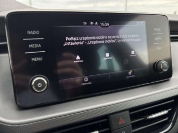 Skoda Scala Hatchback 1.5 TSI 150KM 2023 Skoda Scala 1,5 TSI 150km Ambition Aktywne reflektory Full LED FV 23, zdjęcie 21