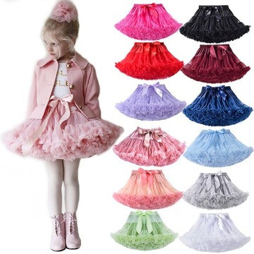 Tutu skirt for girl Princess Halka Ballet Dancewear colour tulle Pettiskirt