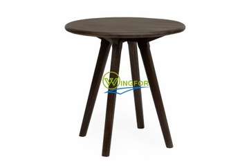 Stół drewniany AKACJA okrągły, średnica 60 cm