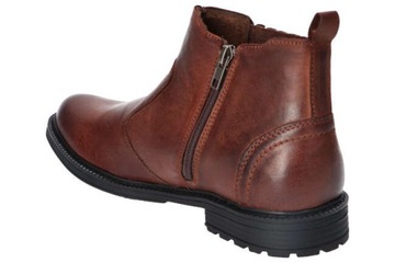 AMERICAN CY95 TRZEWIKI BUTY ZIMOWE SKÓRZANE CO 40