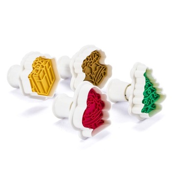 Foremki DO CIASTEK PIERNIKÓW wykrawacze ŚWIĄTECZNE K1