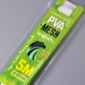 SIATKA PVA WOREK 25MM 5METRÓW NA RYBY KARPIE Ø37mm