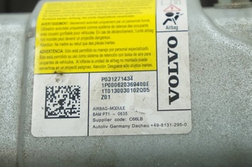 ULOŽENÍ KOLENO AIRBAG VOLVO V40 II CC 31271434