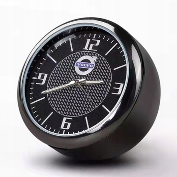 Кварцевые часы со светящимся логотипом автомобиля для Volvo