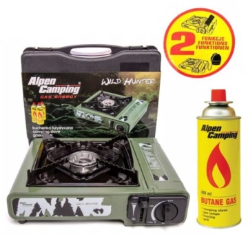 Plynový vařič Wild Hunter 1 kartuše