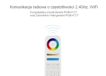Пульт дистанционного управления 8 зон RGB CCT RGBW MiLight FUT089 doLS2