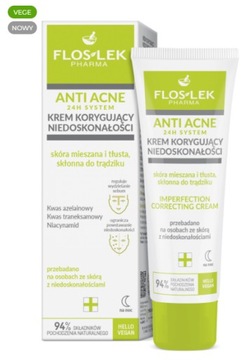 Floslek Anti-Acne 24h System крем корректирующий несовершенства 50мл