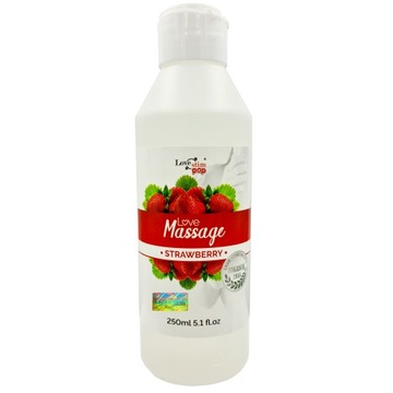 Lubrykant i żel do masażu w jednym Truskawka 250ml