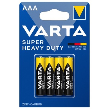 Varta R03 AAA Superlife bateria mały paluszek 4szt