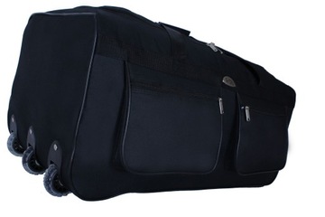 БОЛЬШАЯ ДОРОЖНАЯ СУМКА 3x КОЛЕСНЫЙ БАГАЖНЫЙ чемодан 100л