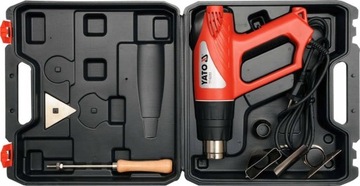 ТЕПЛОВАЯ ПИСТОЛА YATO 2000W ДЛЯ УДАЛЕНИЯ КРАСКИ С ЖК-ДИСПЛЕЯ, ОБВЯЗКА АВТОМОБИЛЯ YT-82293