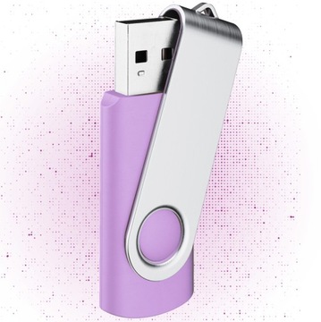 НАКОПИТЕЛЬ USB 64 ГБ 2.0 TWISTER HALF – 7 ПАСТЕЛЬНЫХ ЦВЕТОВ