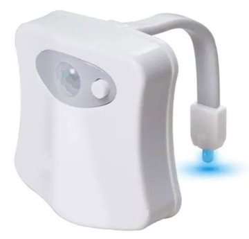 ZD68 LAMPKA LED RGB DO WC CZUJNIK RUCHU DO TOALETY