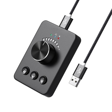 Универсальный USB-контроллер громкости. Простая установка.