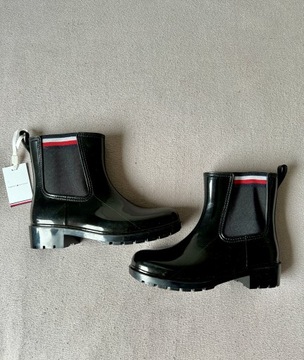 Tommy Hilfiger Kalosze Corporate Elastic Rainboot r.39