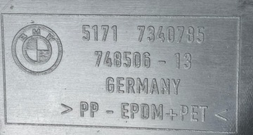 B52 BMW 5 G30 G31 PODBĚH LEVÉ PŘEDNÍ DÍL 7340785