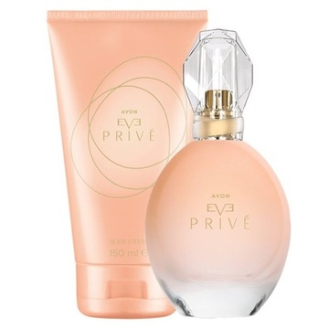 Zestaw damski Avon EVE PRIVE woda i balsam 2 elementy