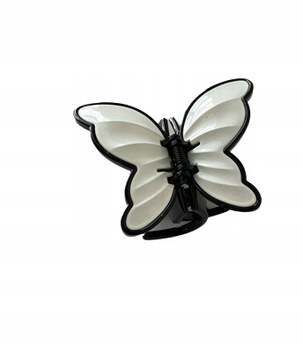 SPINKA KLAMRA DO WŁOSÓW MOTYL MOTYLEK BIAŁA
