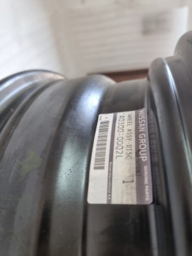 4× DISK OCELOVÝ NISSAN OE NV300 6.0" X 16" 5X114.3 ET 50