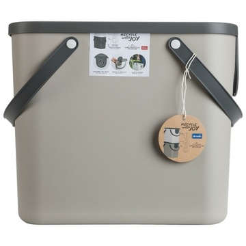 АЛЬБУЛА Мусорное ведро, контейнер, система сортировки мусора 25 л - ROTHO