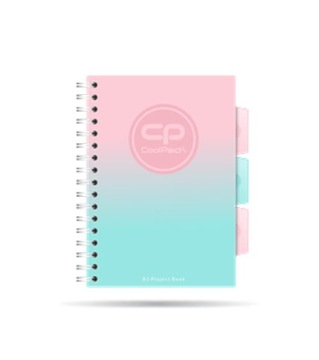 COOLPACK - GRADIENT - KOŁOZESZYT A5 - STRAWBERRY