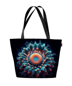 Torebka z nadrukiem Bertoni wodoodporna shopper Holi wzór - Liv