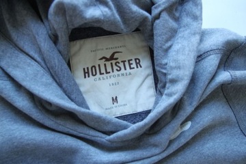 HOLLISTER__SZARA BLUZA MĘSKA Z KAPTUREM HOODIE__M