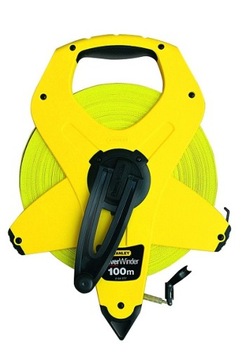 MIARA TAŚMOWA STANLEY POWERWINDER 100M DŁUGA