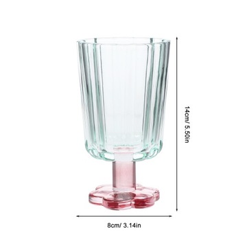 РАЗНОЦВЕТНЫЕ СТЕКЛЯННЫЕ КРУЖКИ ДЛЯ ВОДЫ, СТЕКЛА МАРГАРИТЫ