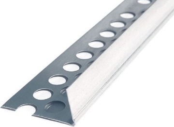 PÓŁNAROŻNIK ALUMINIOWY 25szt. perforowany 2,5m