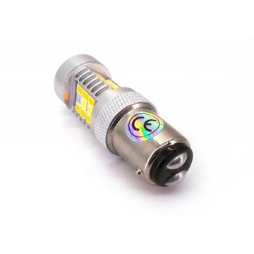 P21/5W żarówka LED BAY15D 12-18V dwa kolory