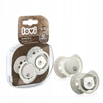 Соска-пустышка LOVI WILD SOUL SOOTHING 6-18 м 2 шт.