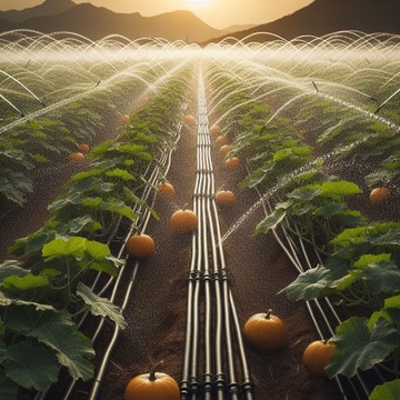 ZESTAW LINIA KROPLUJĄCA 100M NAWODNIENIE KROPELKOWE WĄŻ KROPELKUJĄCY