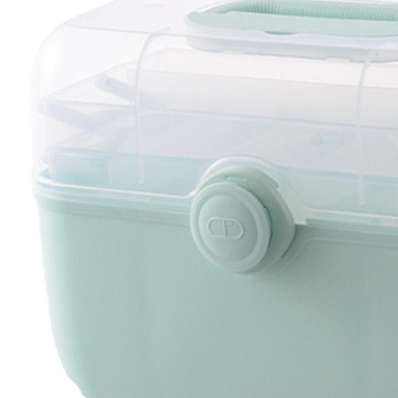 Ящик для хранения лекарств 3-х слойный контейнер для лекарств S Коробка-органайзер для лекарств