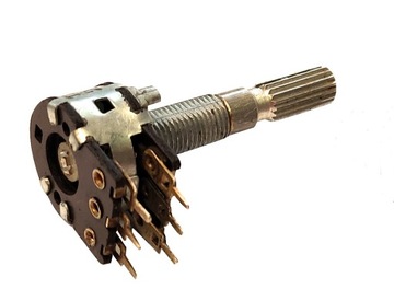 potencjometr 2x47kA 2x47 TELPOD ORYGINAŁ UNITRA