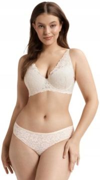 HENDERSON ZESTAW FIGI+BIUSTONOSZ HALSEY ECRU 85D