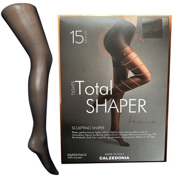 CALZEDONIA Rajstopy TOTAL SHAPER Premium 15DEN 3 M