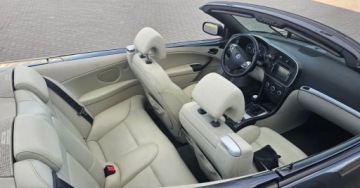Saab 9-3 II SportSedan 1.9 TiDS 150KM 2009 Saab 9-3 Kabrio CABRIO 1.9 d skora siedzwnia podgrzewane 1.9 Diesel 150KM, zdjęcie 29