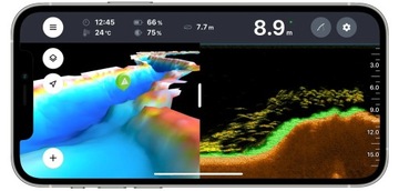 Новейший усовершенствованный интеллектуальный эхолот Deeper CHIRP + 3