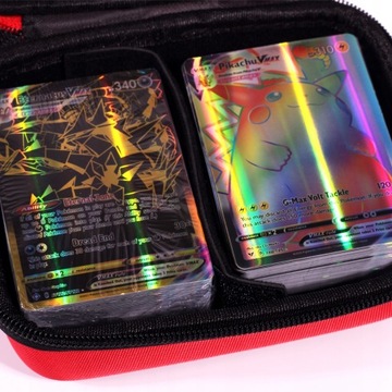 БОЛЬШОЙ КОРОБКА ДЛЯ КАРТОЧЕК POKEMON, СУМКА ДЛЯ КАРТ АЛЬБОМОВ