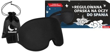 МАСКА ДЛЯ СПАЛЬНЫХ ВЕК 3D РЕГУЛИРУЕМАЯ ЛЕГКАЯ